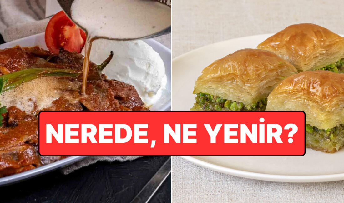 Bir lezzetin en iyisini yemek için semt semt, şehir şehir