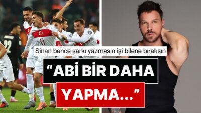 Aylardır büyük bir iddiayla söz ettiği milli takım marşından ilk
