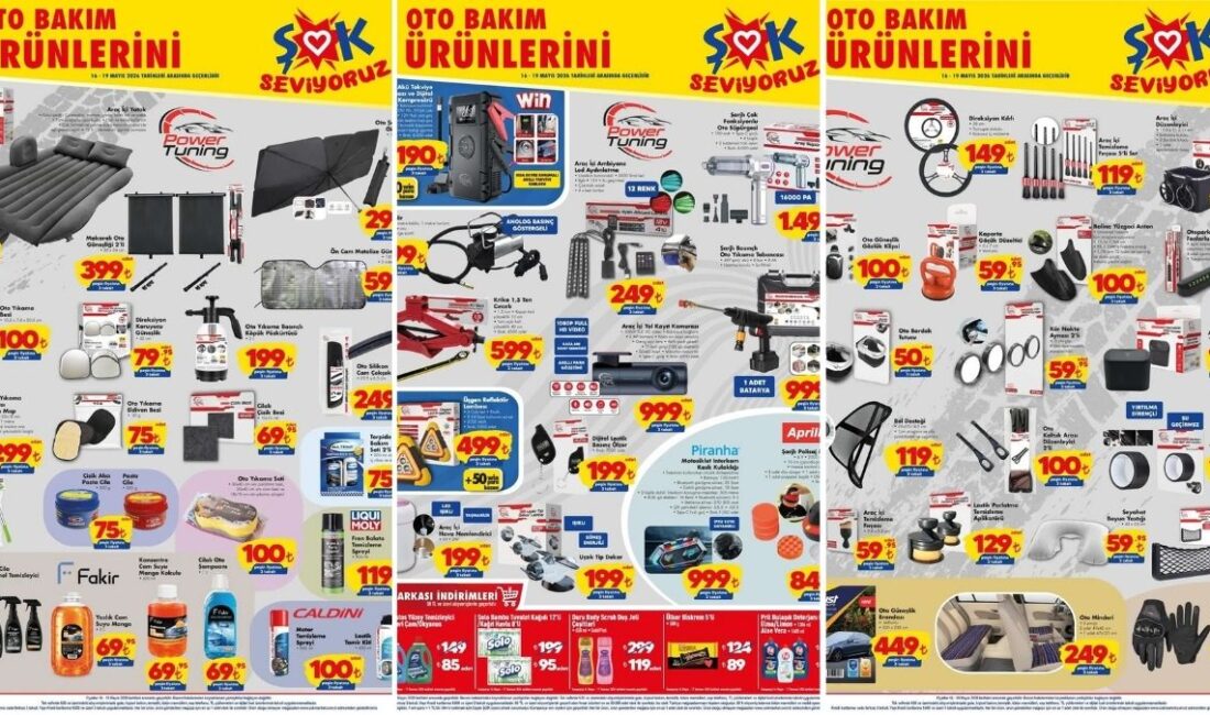 ŞOK 16 - 19 Mayıs 2026 Aktüel Ürünler Kataloğu Onedio'da!