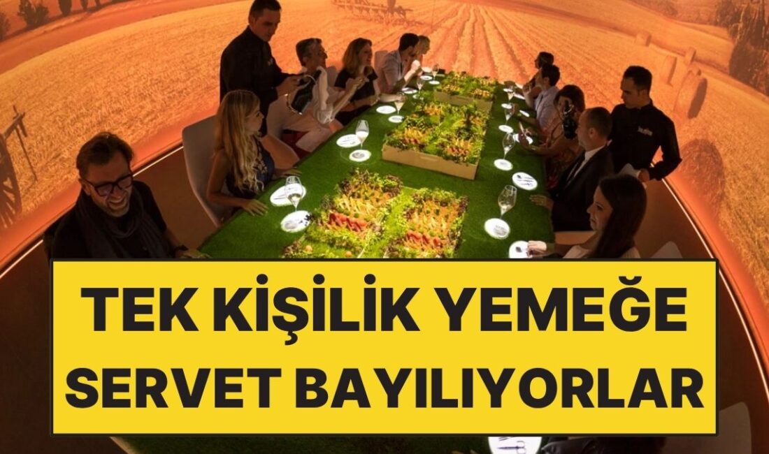 Bir akşam yemeği düşünün. Sadece tabaklar değil, masa, ışıklar, sesler