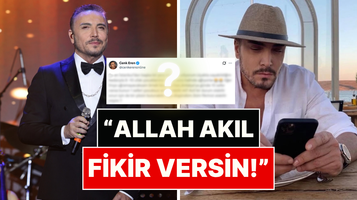 Son dönemde geçirdiği estetik operasyonlarla gündeme gelen Cenk Eren, bu
