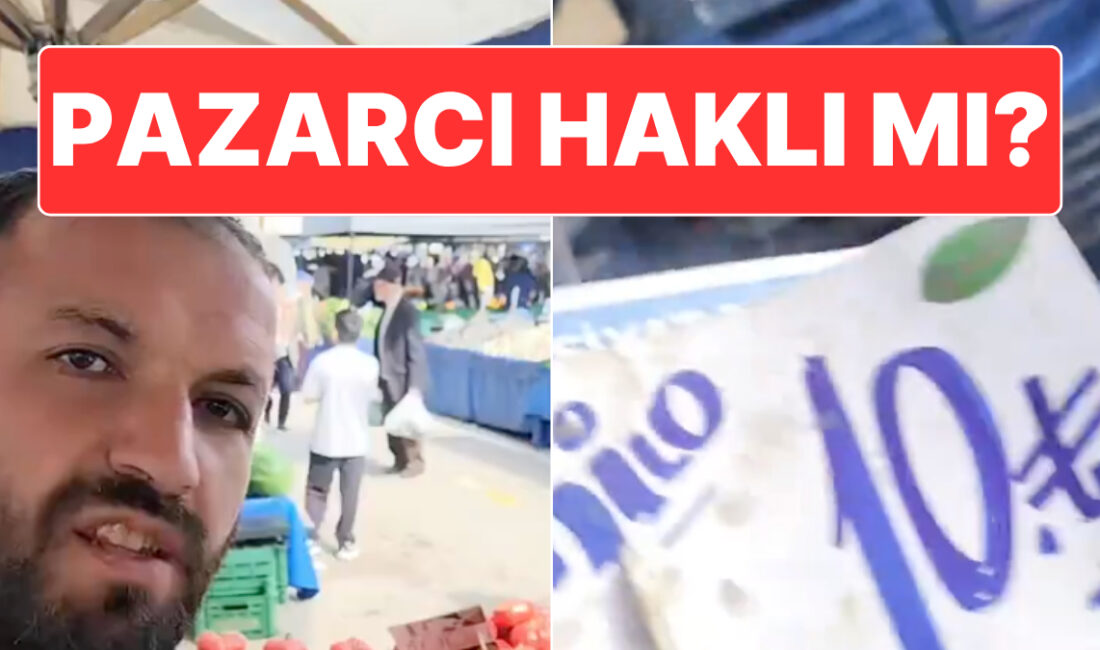 Pazarcılık yapan bir esnafın sosyal medyadaki paylaşımı gündem oldu. Esnaf,