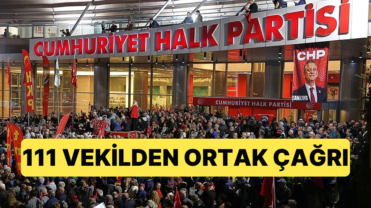 CHP’de “mutlak butlan” kararının ardından tartışmalar büyürken, partinin 138 milletvekilinden