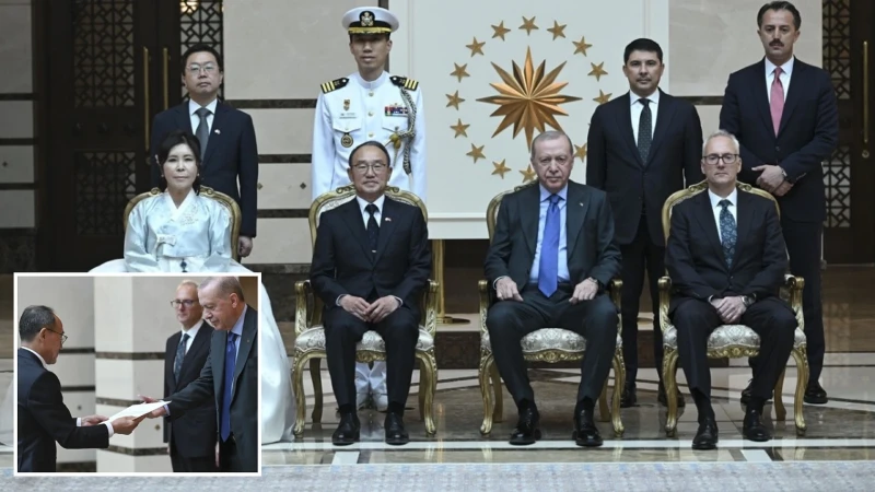 Cumhurbaşkanı Recep Tayyip Erdoğan, Avrupa Birliği (AB) Türkiye Delegasyonu Büyükelçisi