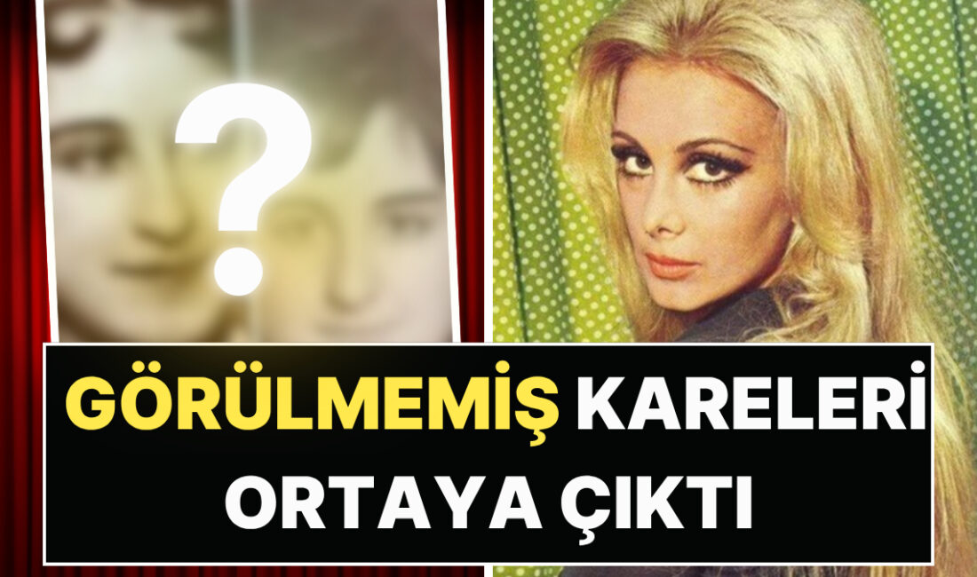 Yeşilçam'ın unutulmaz yıldızı Filiz Akın'ın gençlik yıllarına ait fotoğraflar yeniden