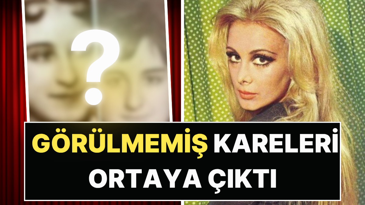 Yeşilçam'ın unutulmaz yıldızı Filiz Akın'ın gençlik yıllarına ait fotoğraflar yeniden