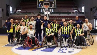 Tekerlekli Sandalye Basketbol Süper Ligi'nde Fenerbahçe İstanbul Jet ile Beşiktaş