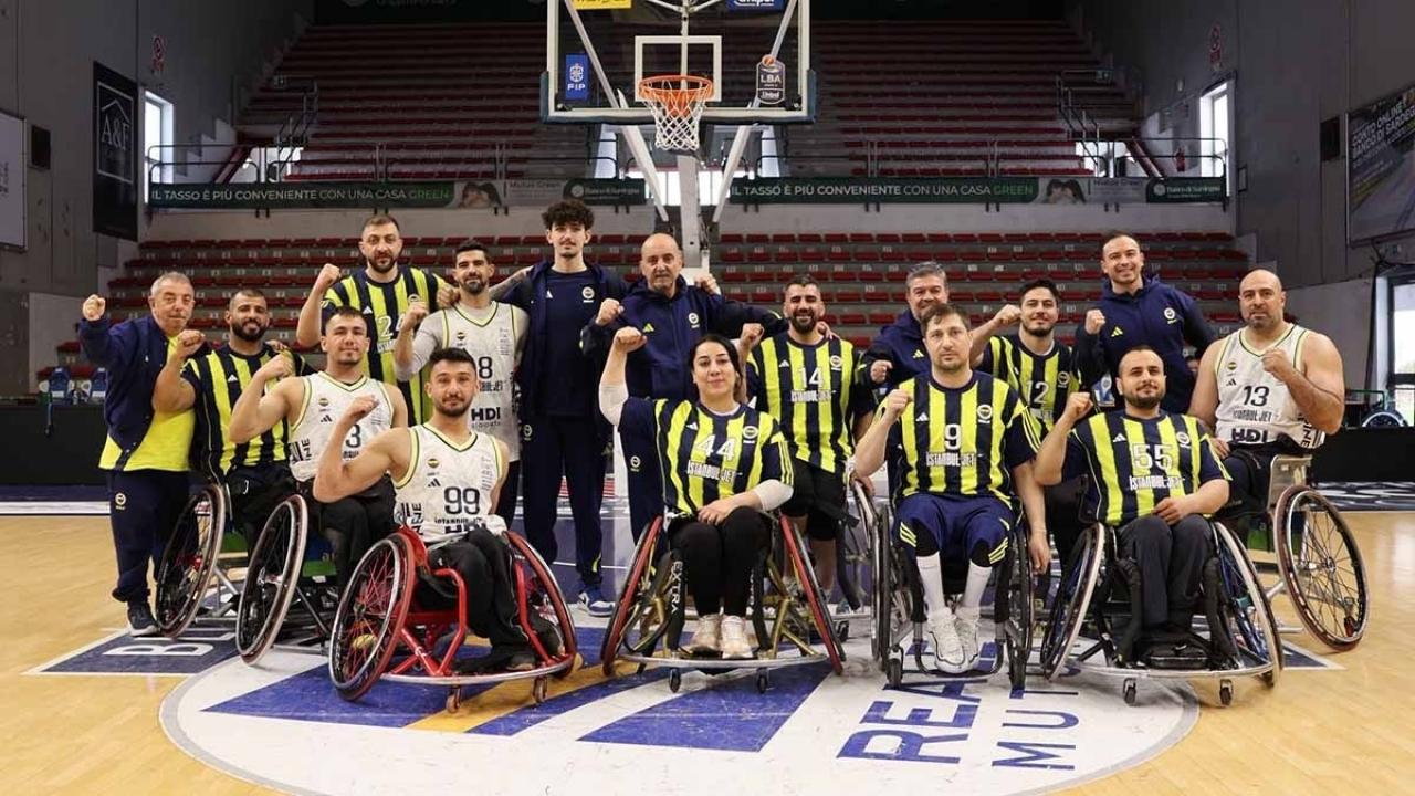 Tekerlekli Sandalye Basketbol Süper Ligi'nde Fenerbahçe İstanbul Jet ile Beşiktaş