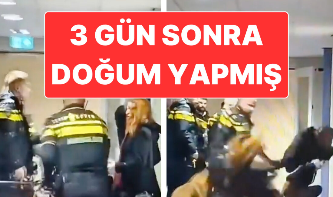 Hollanda’da polis, Filistin asıllı bir mülteciyi gözaltına alırken hamile eşine