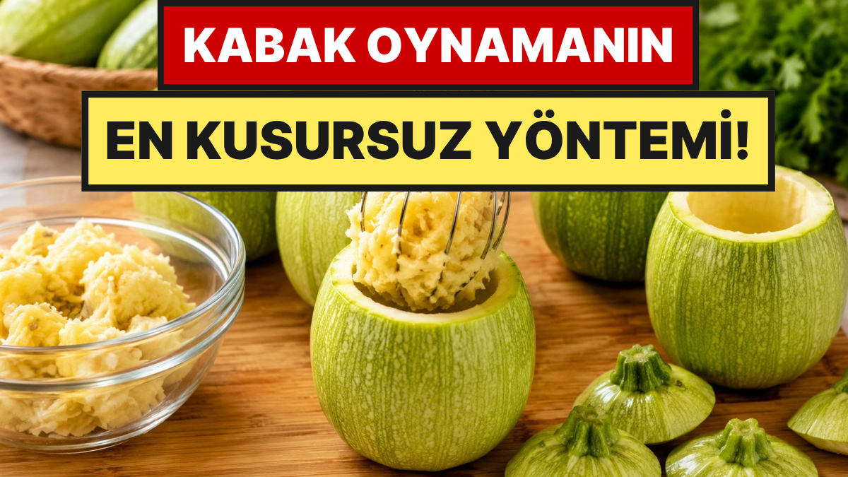 Türk mutfağının en sevilen lezzetlerinden biri olan kabak dolması, hazırlık