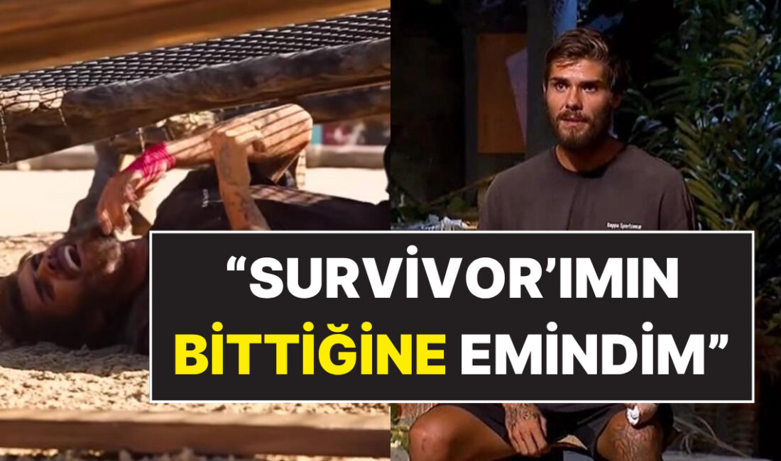 Survivor Türkiye'nin favorilerinden biri olarak gösterilen Barış Murat Yağcı, sağlık