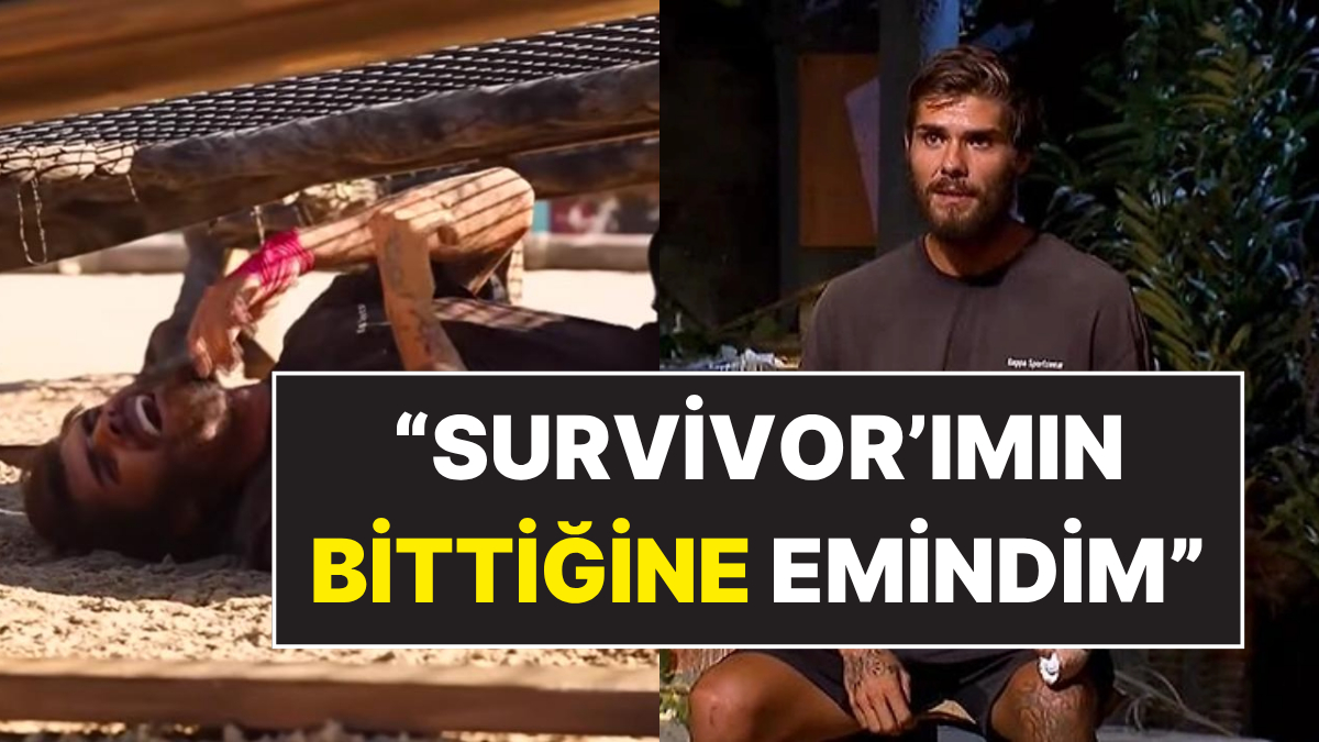 Survivor Türkiye'nin favorilerinden biri olarak gösterilen Barış Murat Yağcı, sağlık