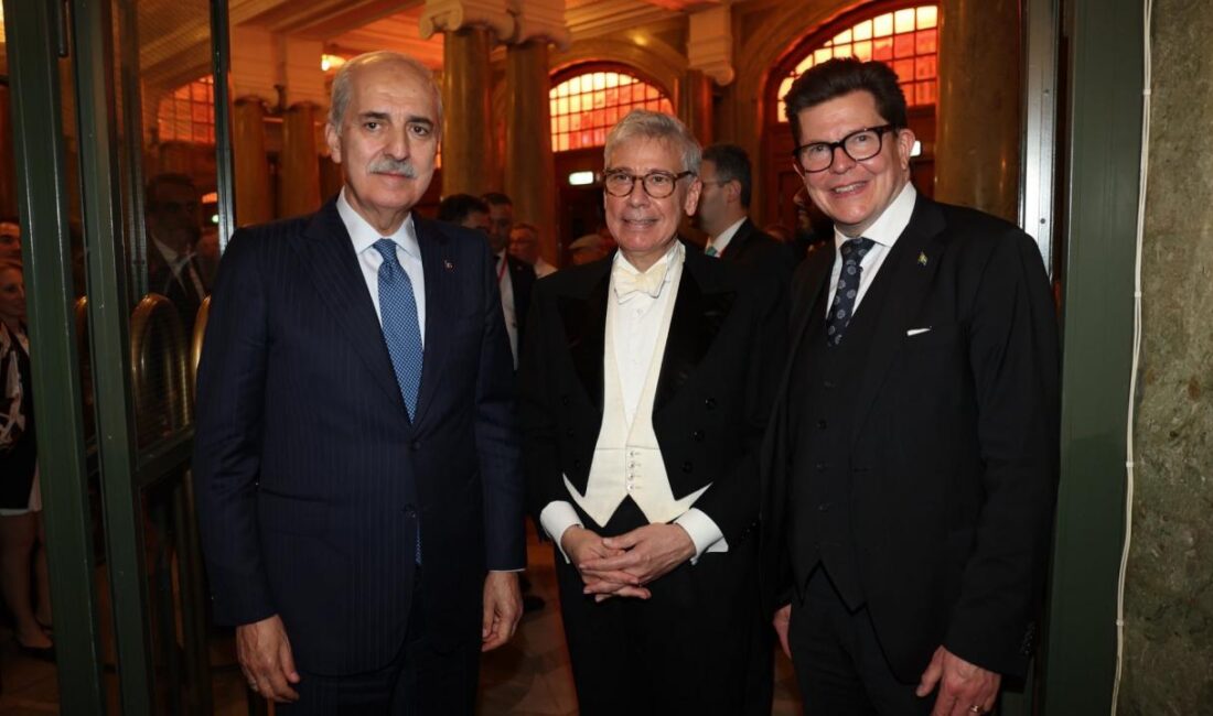 TBMM Başkanı Numan Kurtulmuş, resmi temaslarda bulunmak üzere gittiği İsveç'in
