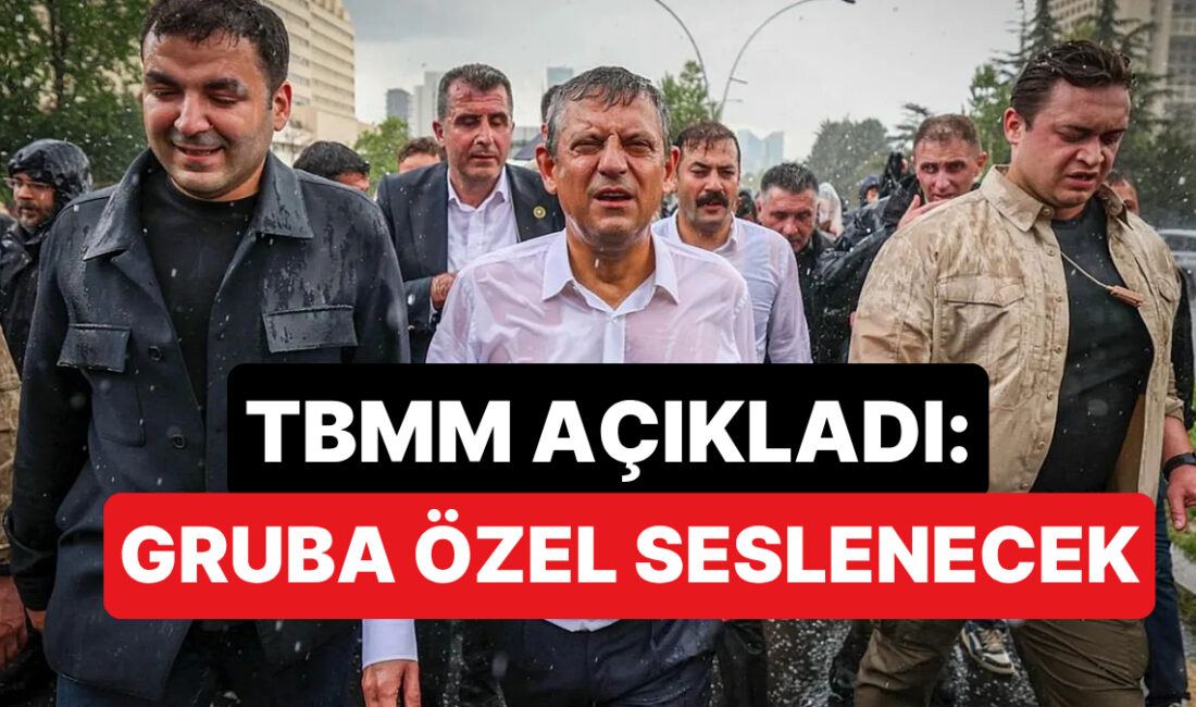 CHP Genel Başkanı Özgür Özel, partisinin yarın grup toplantısı düzenleyeceğini
