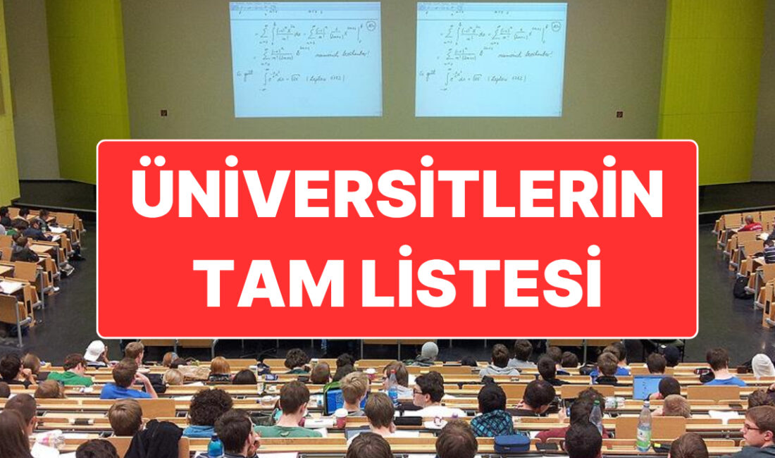Dünya Üniversite Sıralamaları Merkezinin yaklaşık 22 bin üniversiteyi değerlendirdiği ve