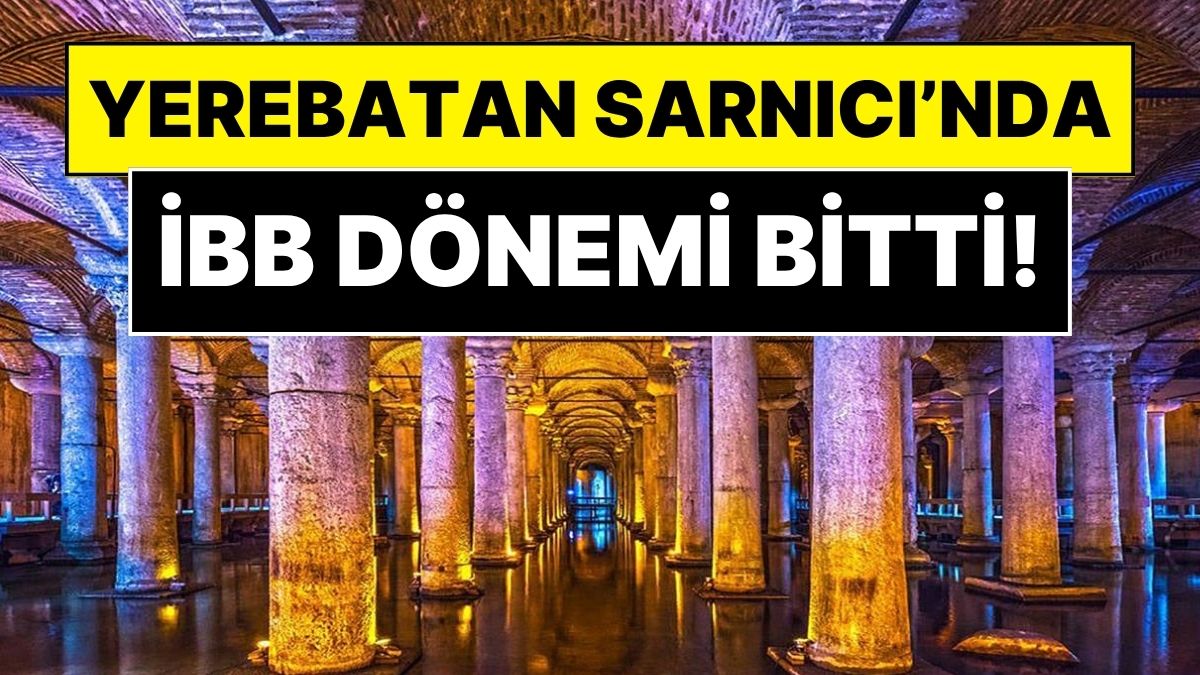 İstanbul'un en önemli kültürel miraslarından Yerebatan Sarnıcı'nın yönetim hakkıyla ilgili