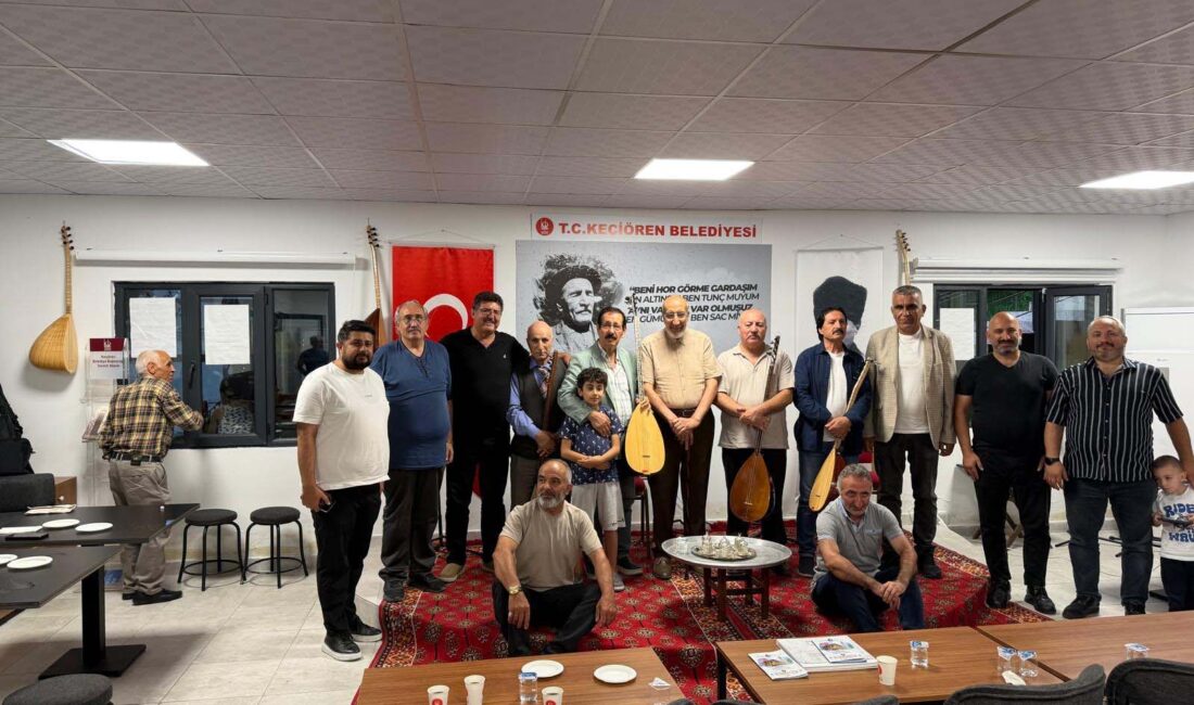 Anadolu’nun köklü âşıklık geleneği, Ankara’nın Keçiören ilçesinde düzenlenen Âşıklar Gecesi